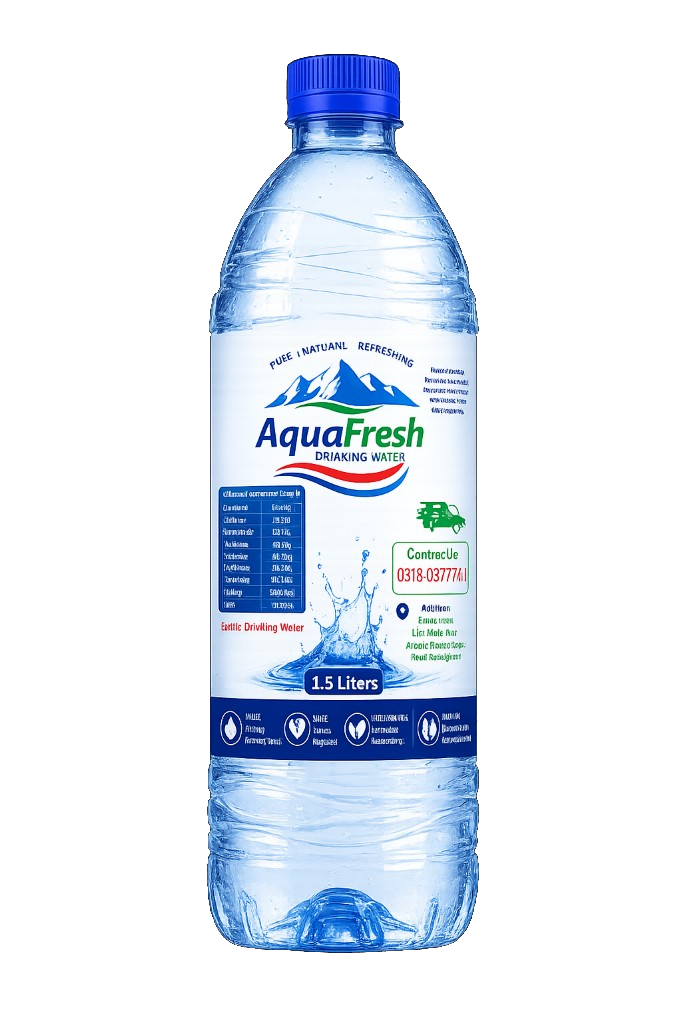 Aqua Fresh 1.5 Liter Bottle