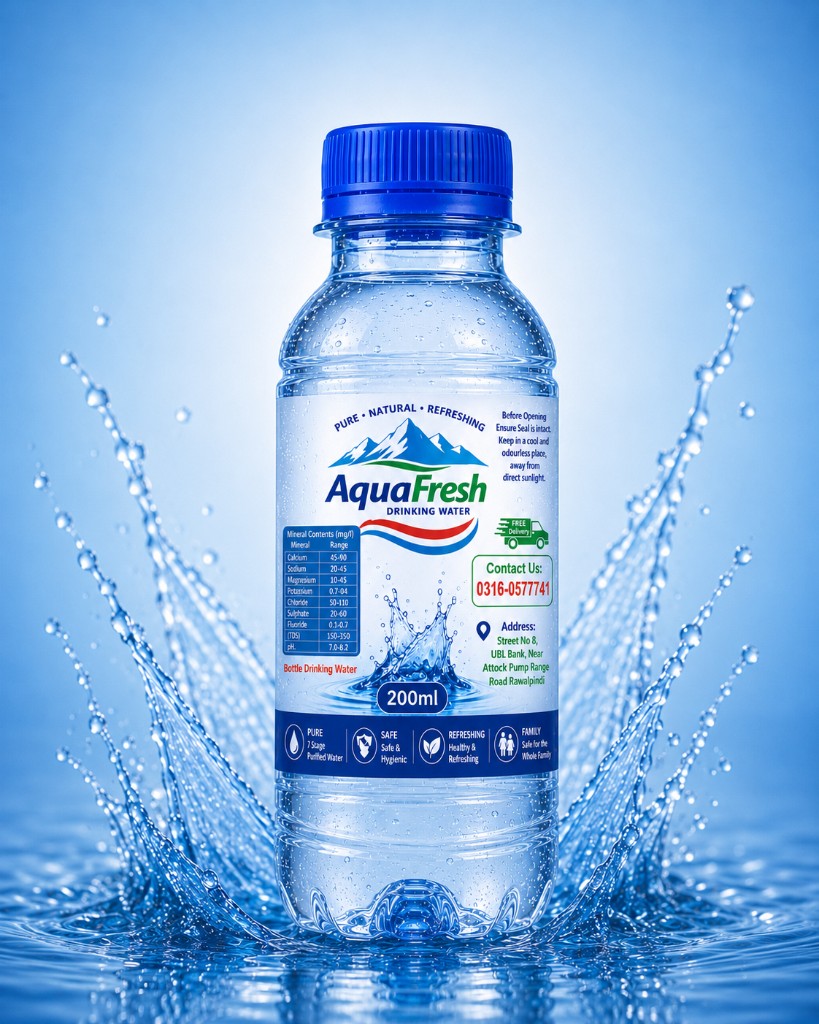 Aqua Fresh 200ml Bottle